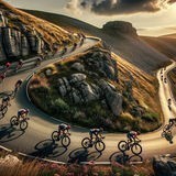 DALL Е ултра лек велосипед скорост 04