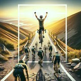 DALL Е ултра лек велосипед скорост 09