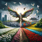 North and South Korea handshake 03