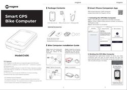 magene C406 Manual Page 01