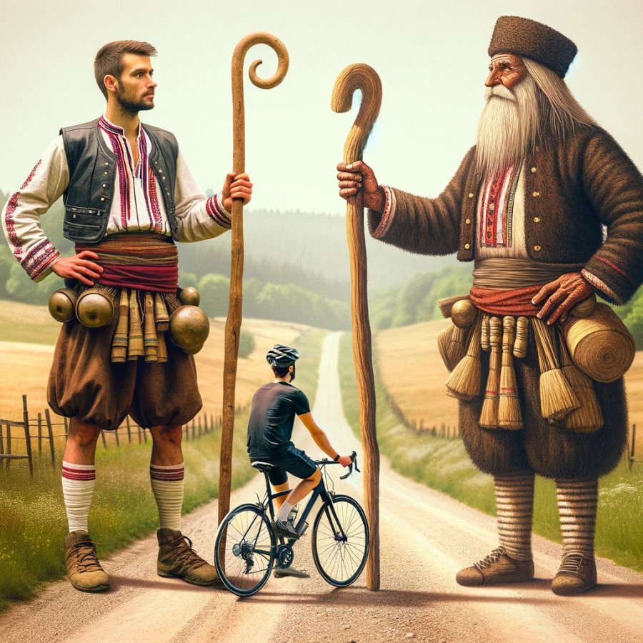 200км на велосипед из земите на Шопите със сопите